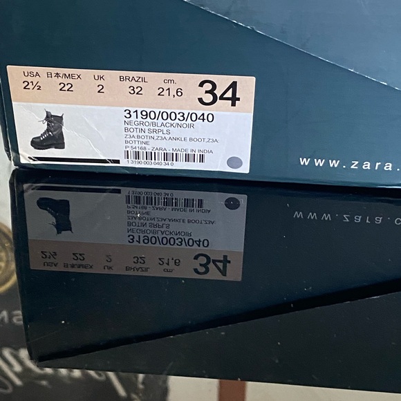 Zara unisex boots Insulated inside to keep your kid feet worm - Picture 6 of 7